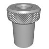 CL-16422 KNURLED KNOB