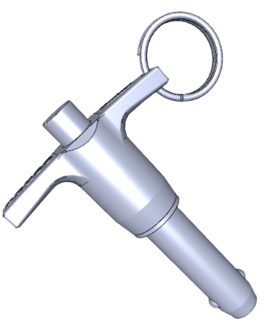 CL-8-BLPT-1.25 Ball Lock Pins (T Handle)