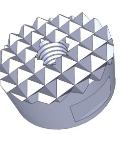 CLM-20-RG Round Grippers (Hardened Tool Steel, Serrated)